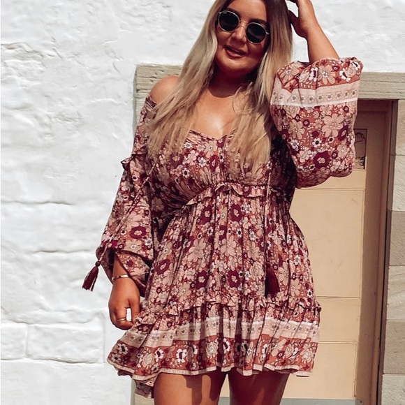 Mahli the Label Australian BoHo mini dress - Picture 3 of 9